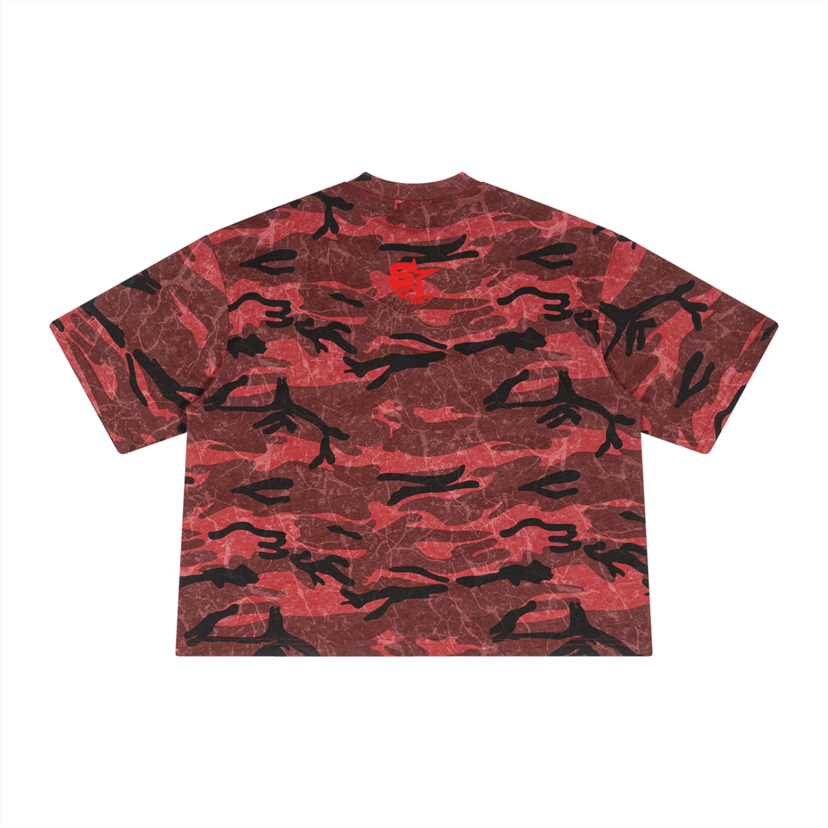 Camo Boxy Tee