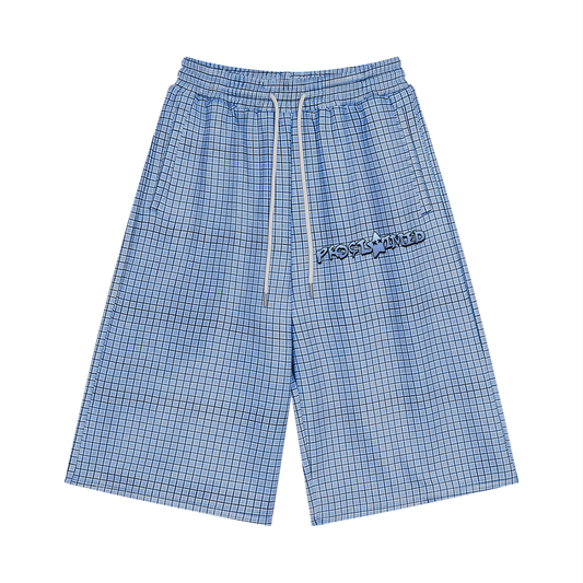Proclaimed Plaid Drawstring Shorts
