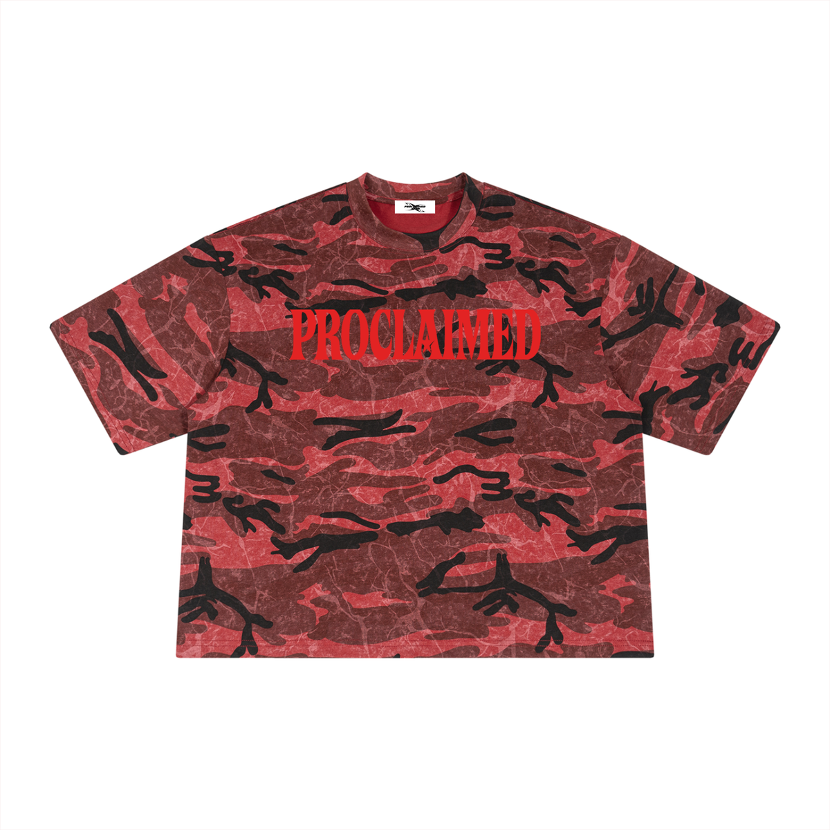 Camo Boxy Tee
